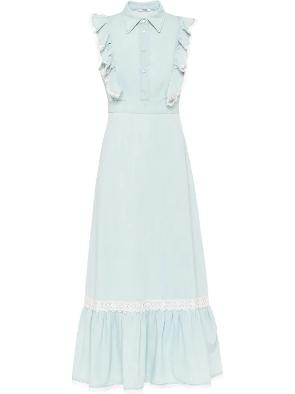 miu miu denim dress