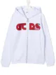 Image 1 of Gcds Kids TEEN logo-print zip-up hoodie