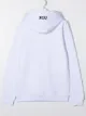 Image 2 of Gcds Kids TEEN logo-print zip-up hoodie