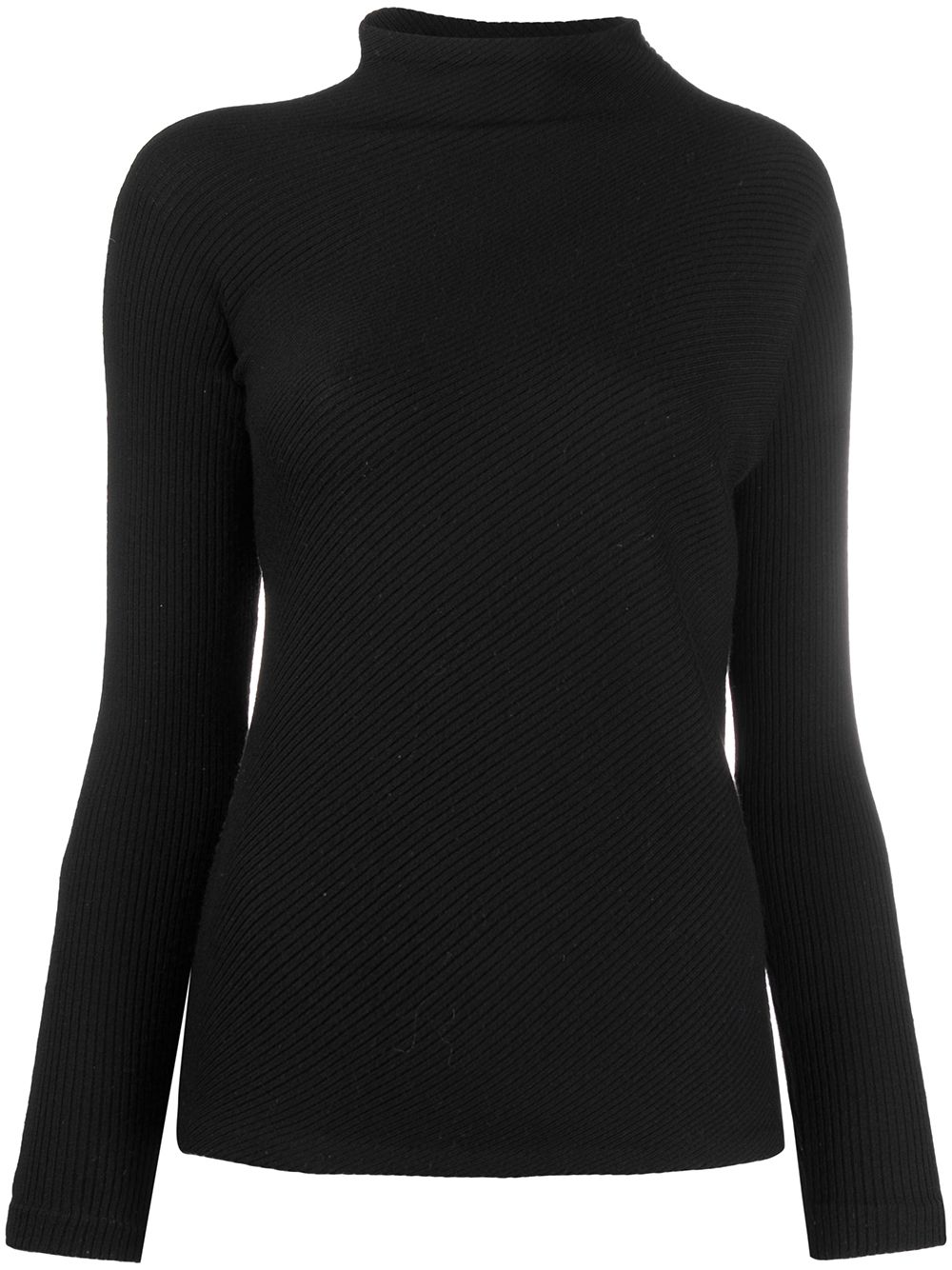 Pre-owned Maison Margiela 1990s Twisted-knit Jumper In Black