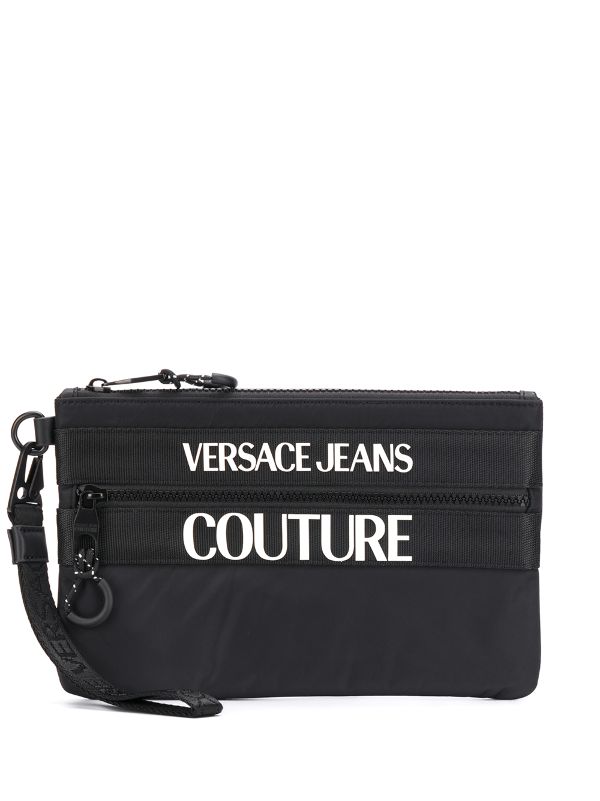 versace jeans clutch bag