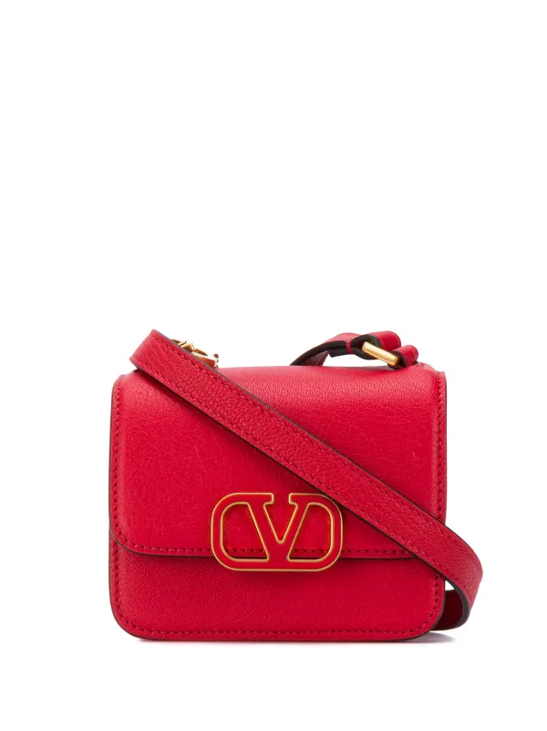valentino red mini bag