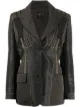 Image 1 of Jean Paul Gaultier Pre-Owned 1980s zigzag stitching jacket