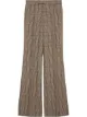 Image 1 of Gucci Prince of Wales flared trousers