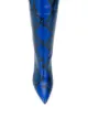 Paris Texas snakeskin-print high boots