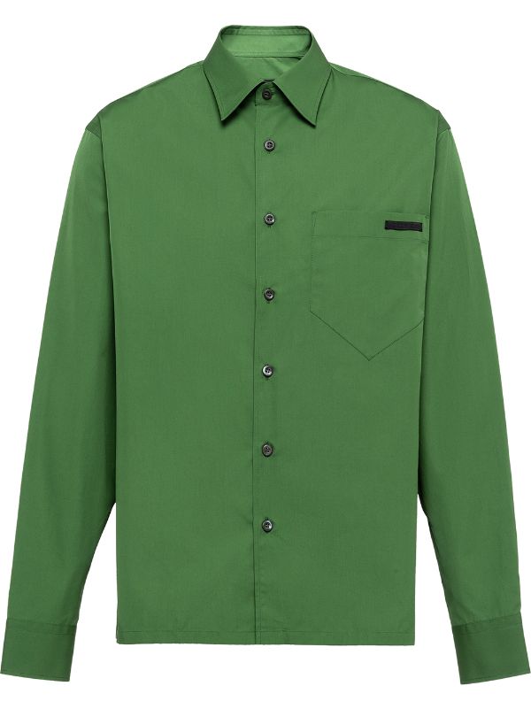 prada green shirt
