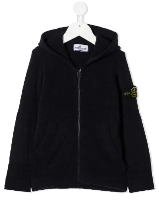 Junior fluffy zip-up hoodie 