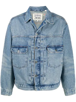 mens short denim jacket