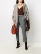 الصورة 2 من Semicouture بنطال مطاطي بنقش كاروهات