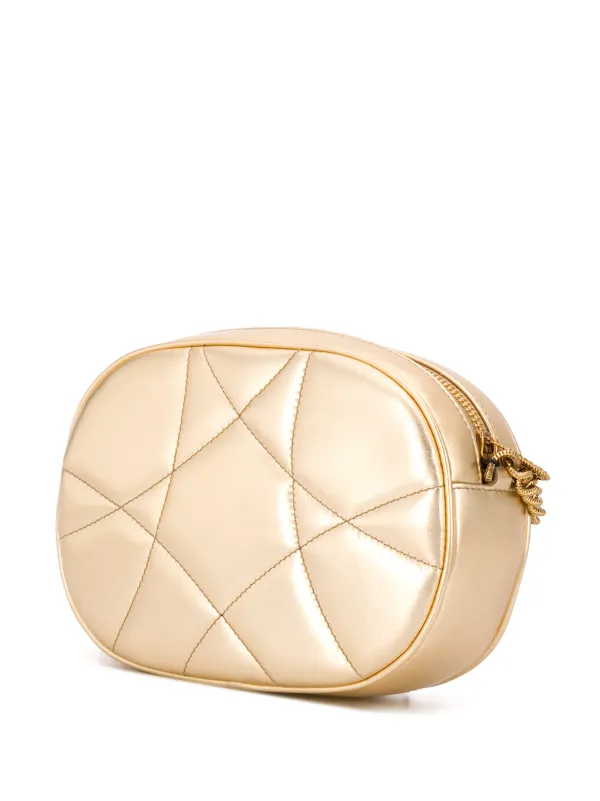 medium c charm bolsa in quilted calfskin