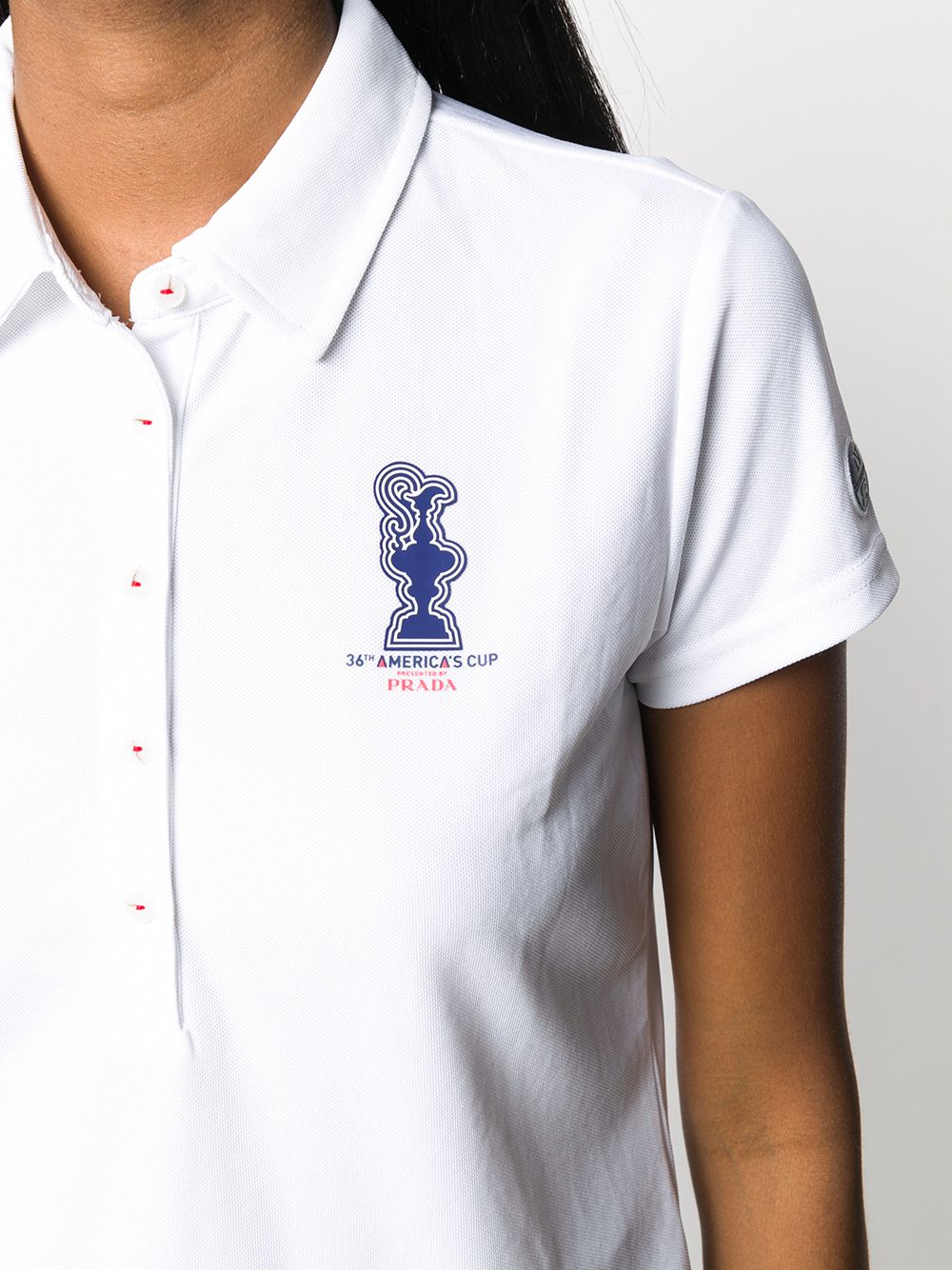 фото North sails x prada cup graphic-print polo top