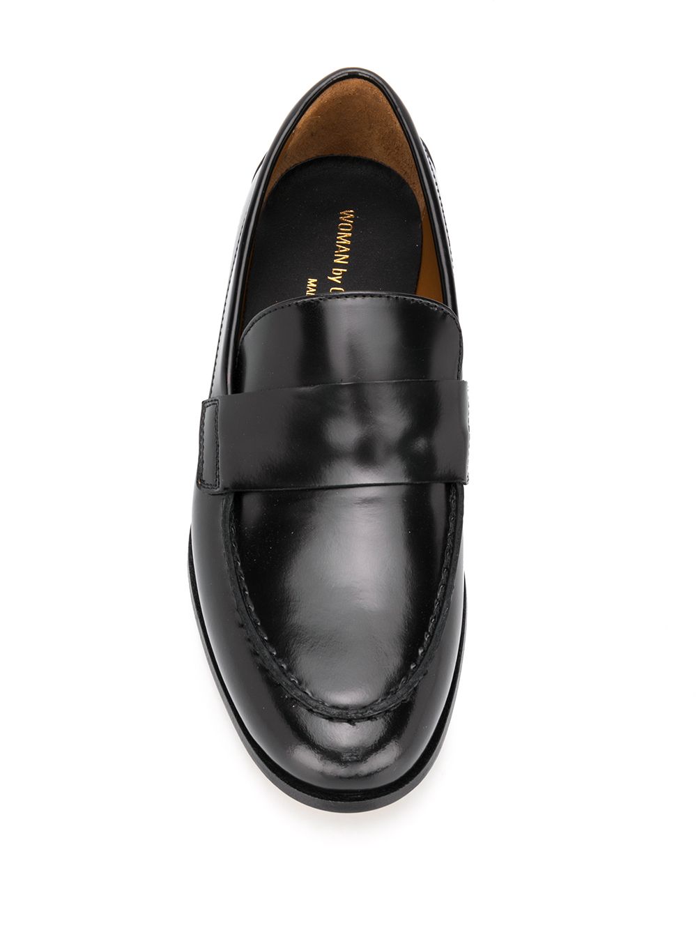 фото Common projects slip-on leather loafers