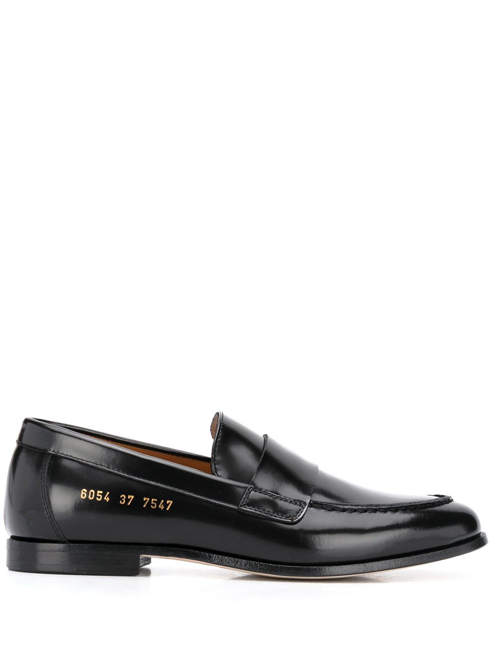 фото Common projects slip-on leather loafers