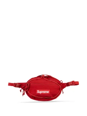 Supreme Logo Waist Bag Red (FW23)