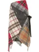 Imagen 1 de Marine Serre falda a cuadros con estilo patchwork