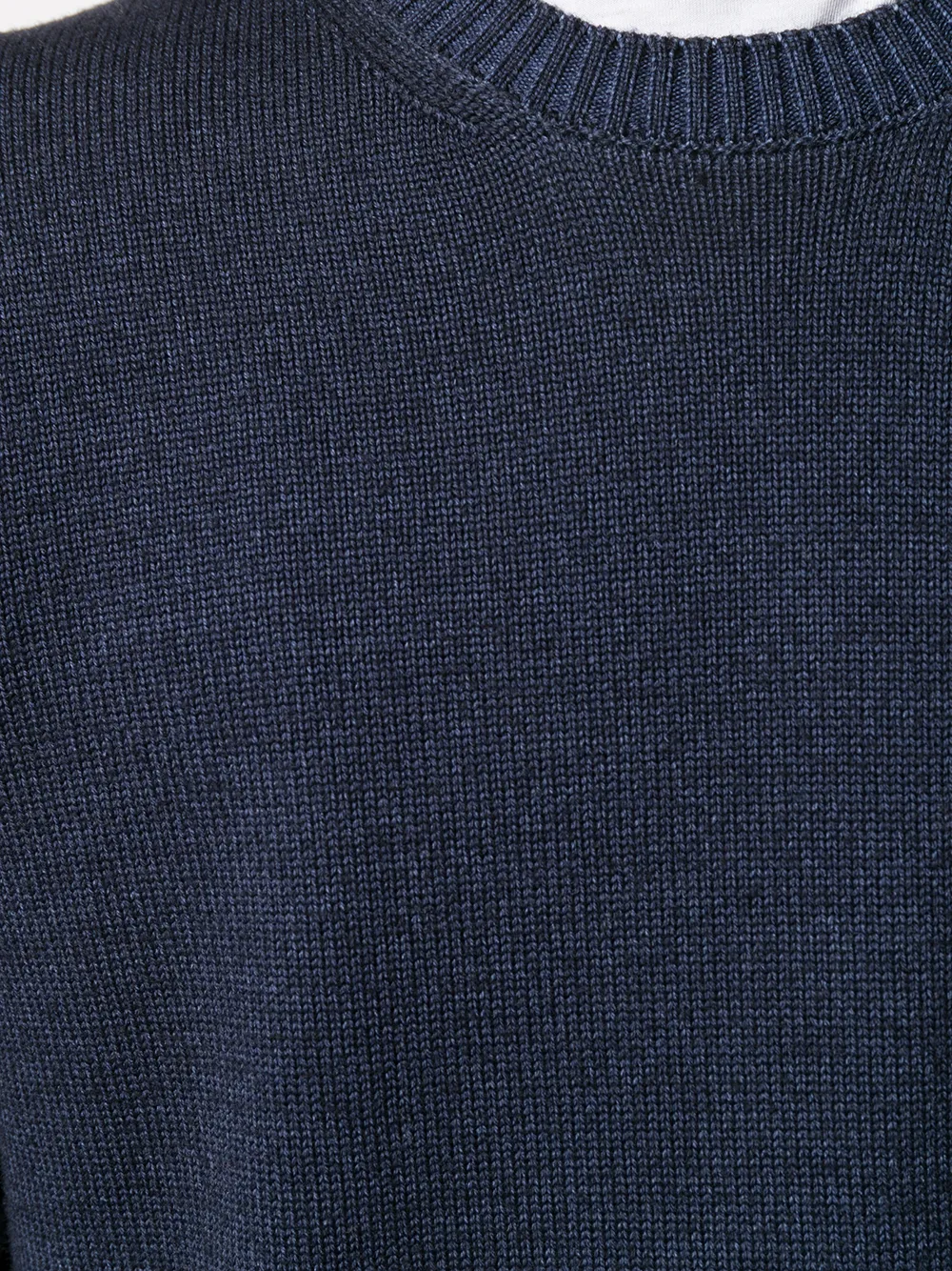 Roberto Collina Trui met ronde hals Blauw