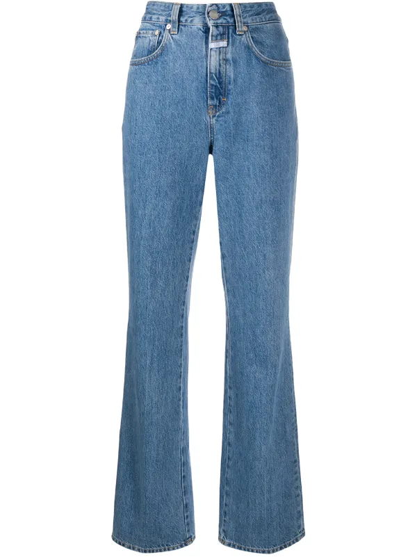 high waisted bootcut jeans
