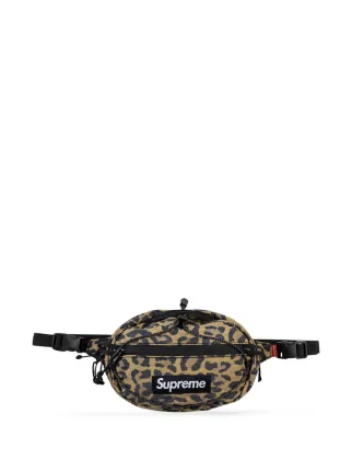 Supreme leopard waist bag shop