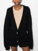 Image 2 of Baserange oversized Dalian V-neck cardigan