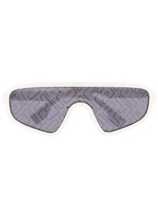 Fendi logo hot sale face sunglasses