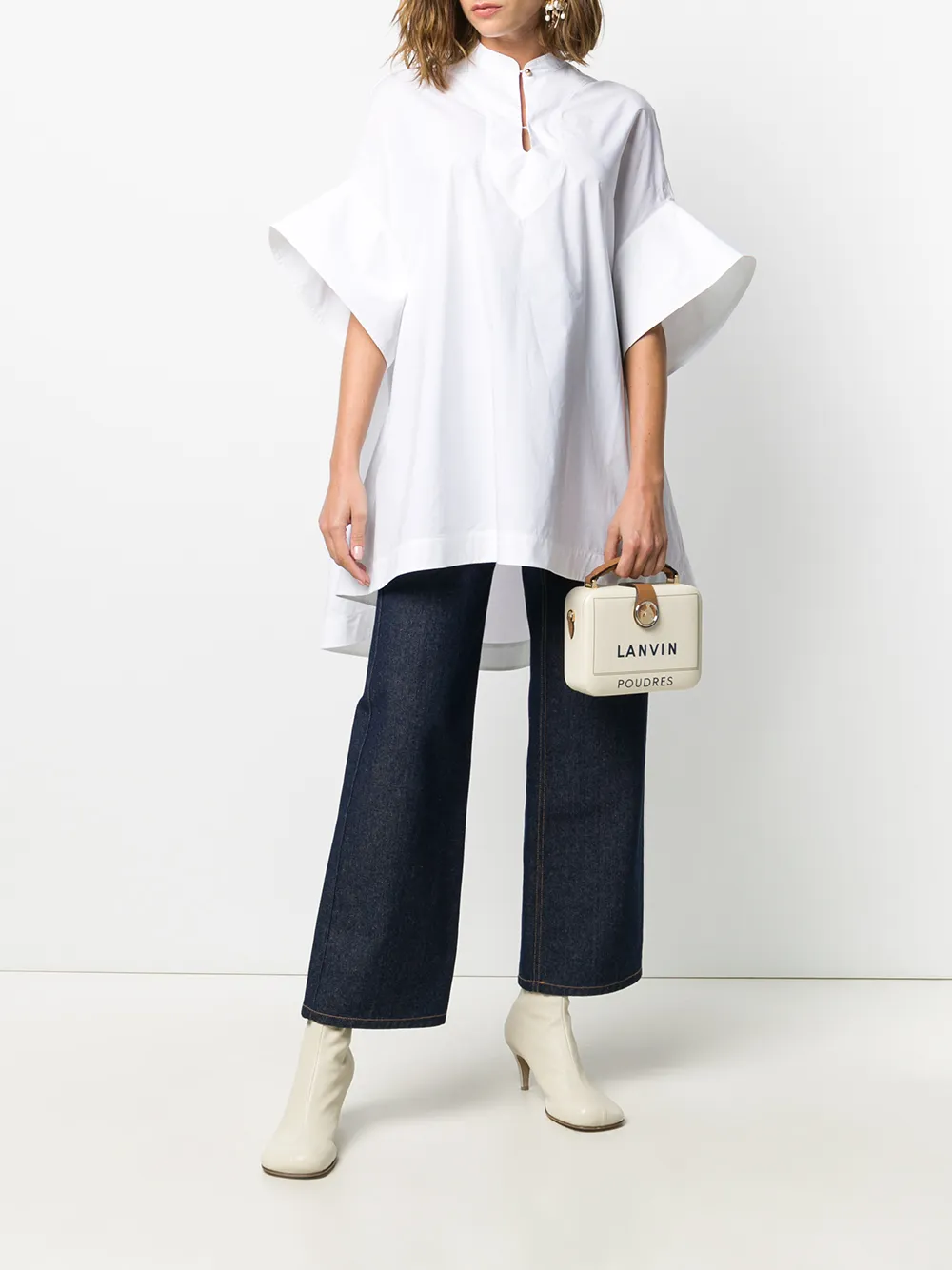 Image 2 of LANVIN oversized buttoned blouse