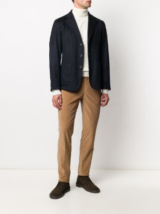 corduroy straight trousers展示图