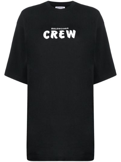 balenciaga crew logo