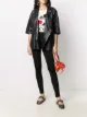 Image 2 of GANNI high-waisted panelled leggings