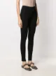 GANNI high-waisted panelled leggings