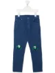 Image 1 of Stella McCartney Kids earth patch denim jeans