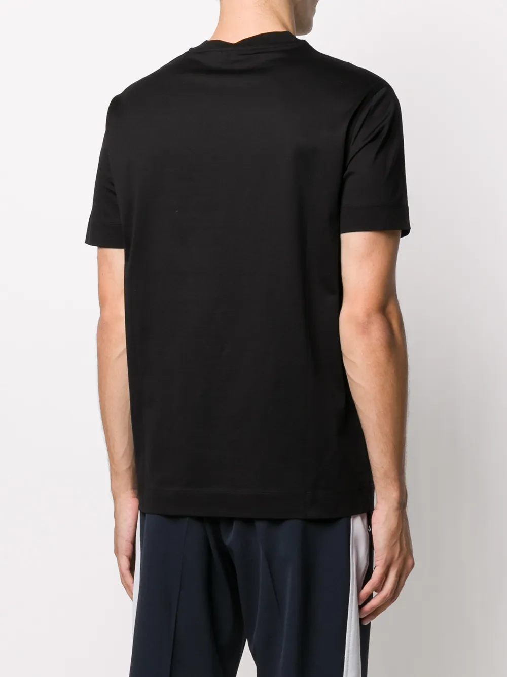 фото Emporio armani футболка с круглым вырезом и логотипом