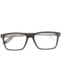 Snob Max rectangular-frame glasses - Black