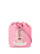 Image 1 of Moschino graphic print bucket bag