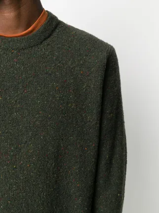 flecked wool-blend sweater展示图