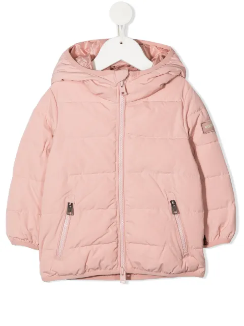Woolrich Kids معطف مبطن بهودي