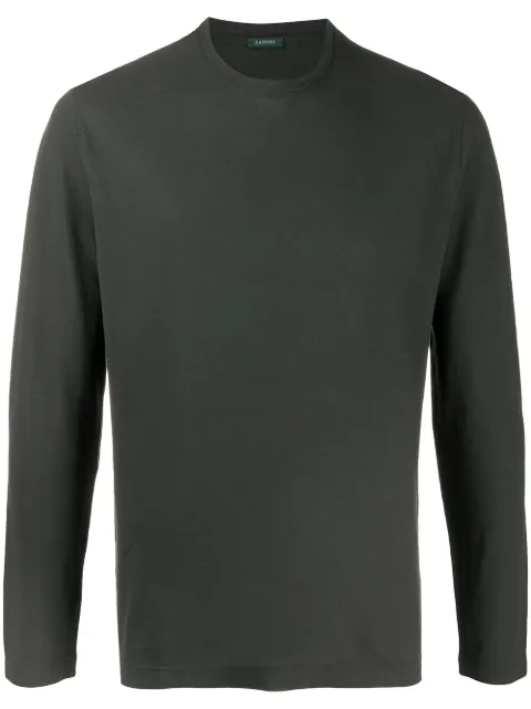 Zanone long sleeve cotton t-shirt