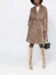 الصورة 2 من Fabiana Filippi معطف بكاروهات بكسرات وحزام