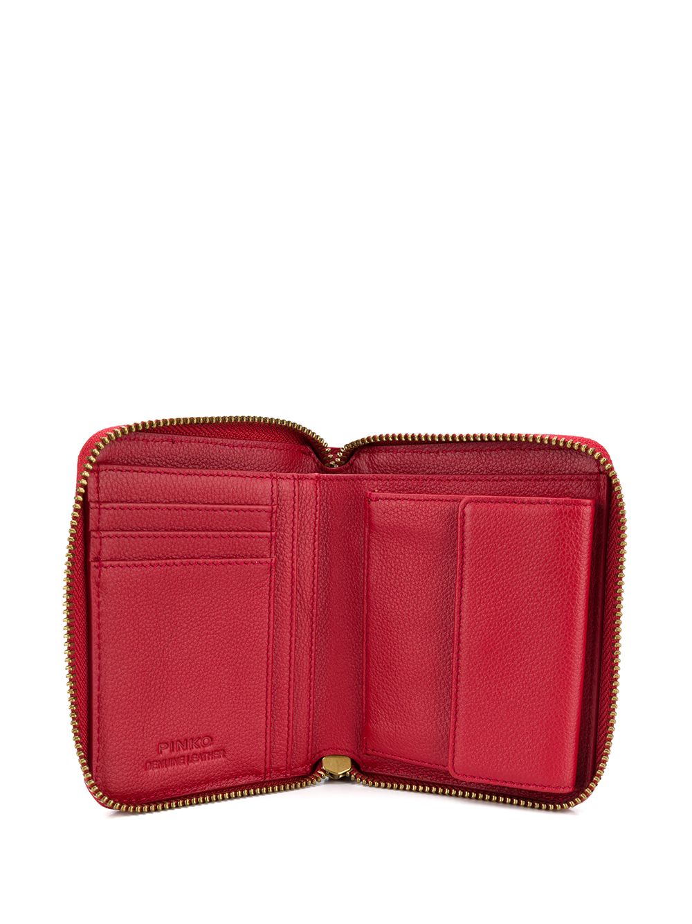 фото Pinko quilted zip around wallet