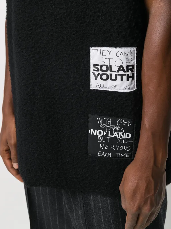 raf simons classic black structured
