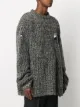 Raf Simons patch-detailed jumper