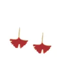 Aurelie Bidermann Vermilion Tangerine earrings - Gold