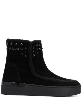 Shop LIU JO tonal studs snow boots with Express Delivery - FARFETCH