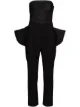 Image 1 of Solace London ruffle detail strapless jumpsuit