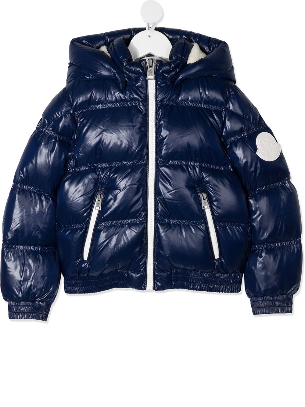 фото Moncler kids стеганый пуховик