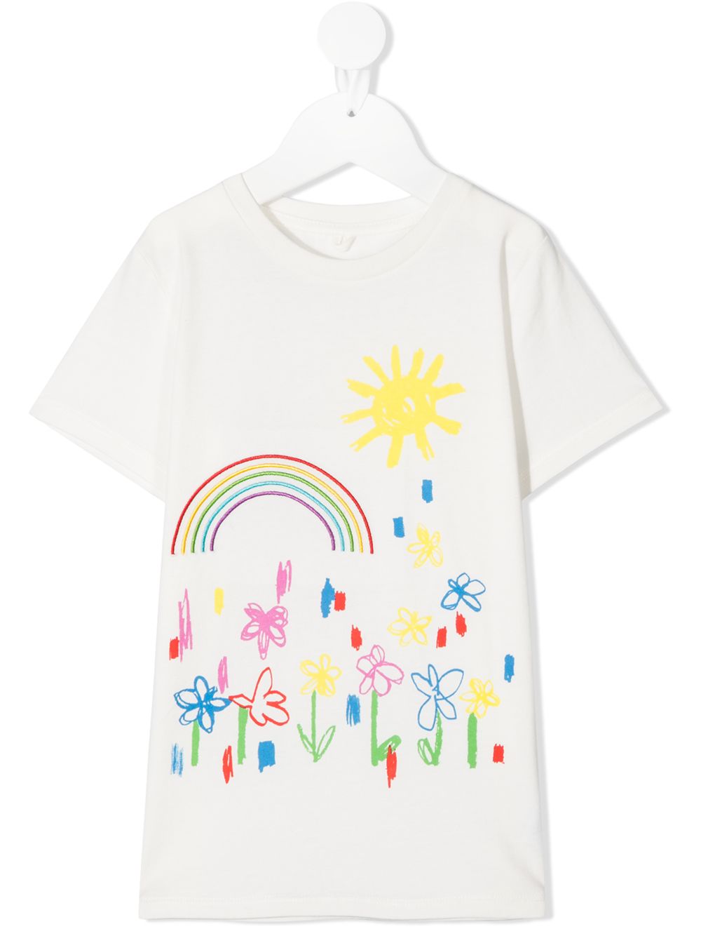 фото Stella mccartney kids футболка с графичным принтом