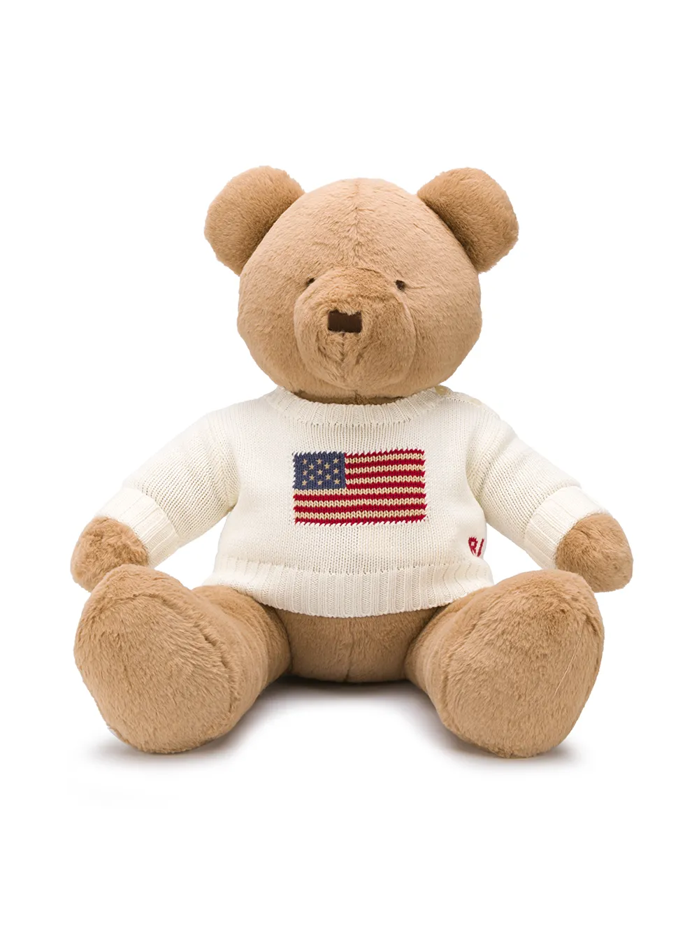 POLO RALPH LAUREN KIDS Trui met teddybeerprint Beige