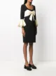 Moschino فستان ماكسي مزين بربطة