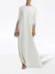 Image 2 of Oscar de la Renta fringe-detail floor-length dress