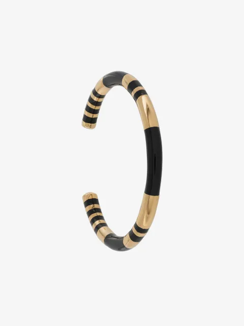 Aurelie Bidermann Positano striped bangle