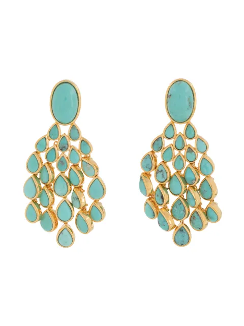 Aurelie Bidermann Turquoise Cherokee earrings